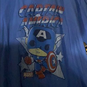 Funko Pop Captain America Shirt Large NWT